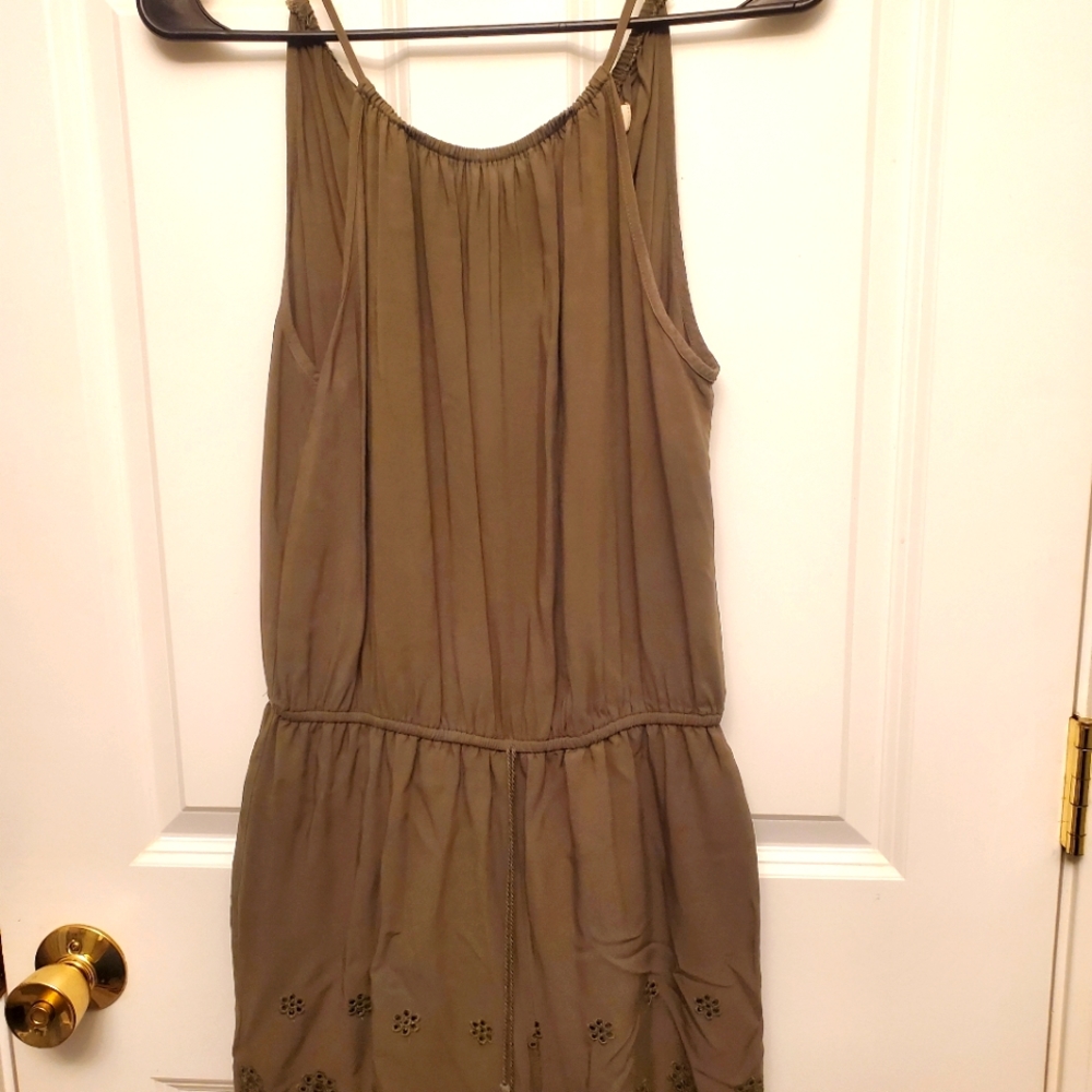 Khaki green romper
